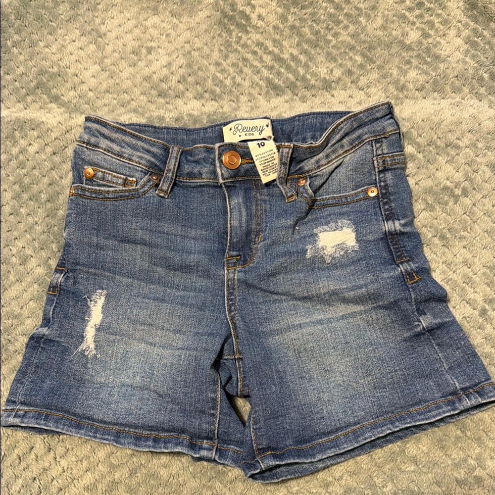 Blue Denim Women's Shorts